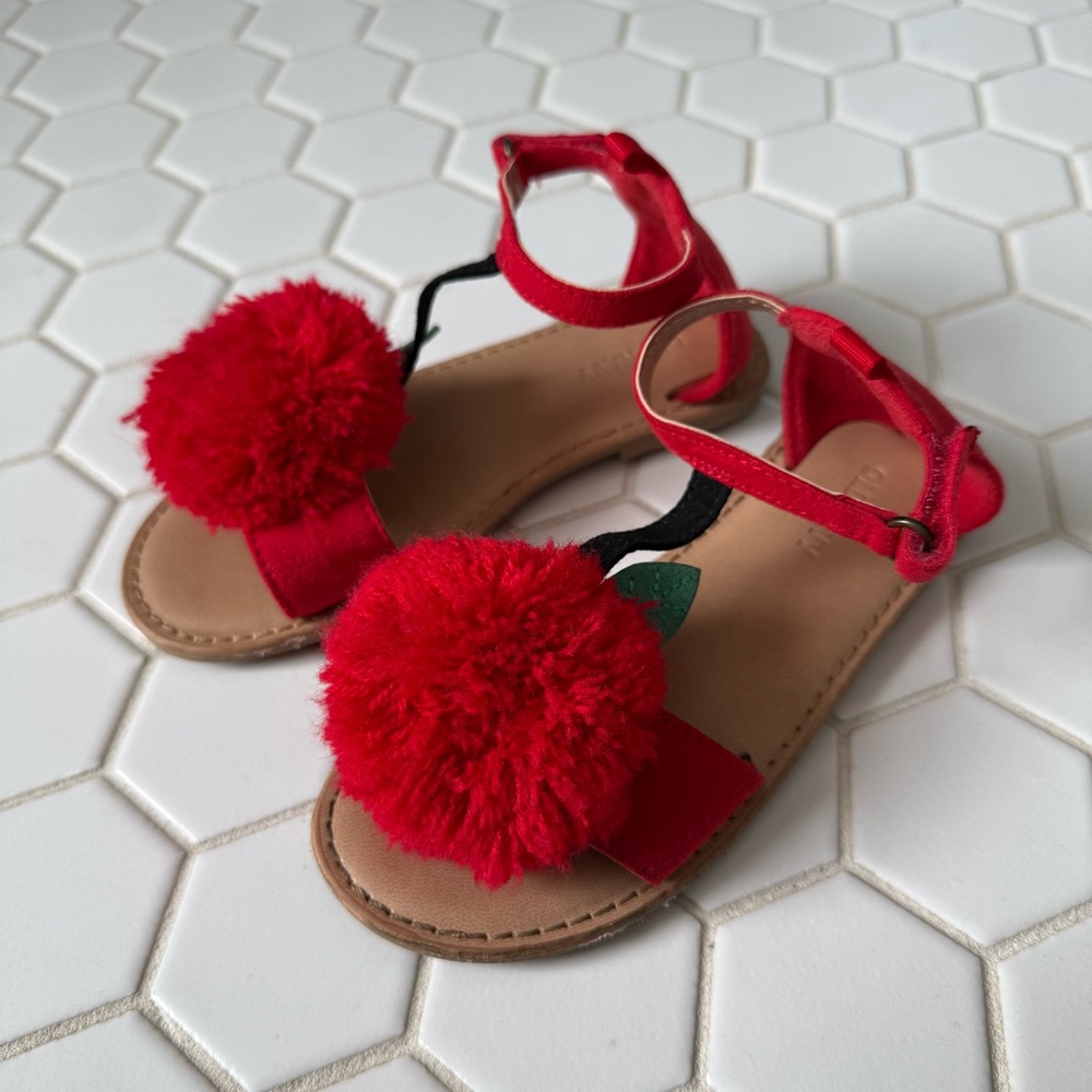 Cherry sandals